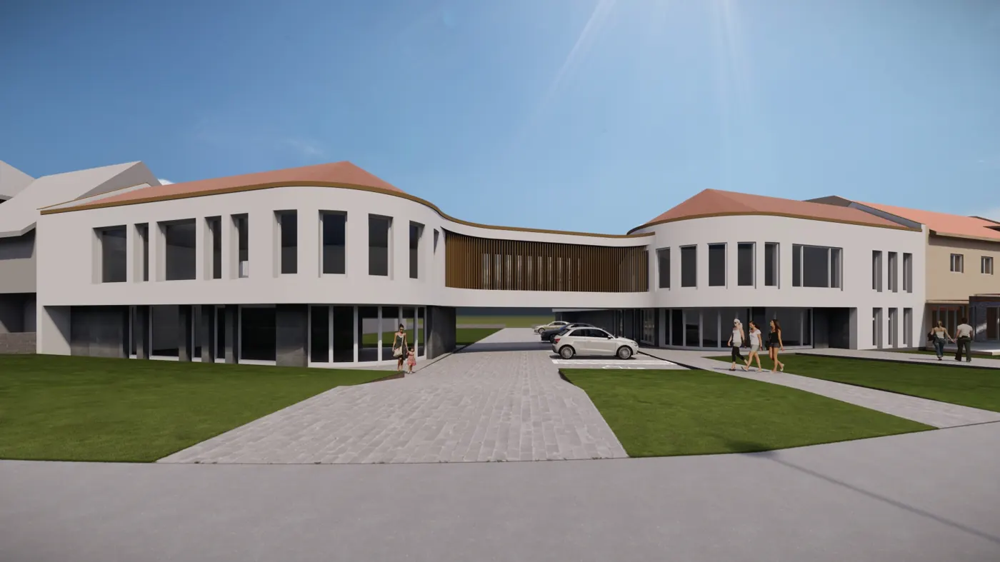 Szabadidőközpont — ívek játéka – Köz — szabadidő, Veresegyház